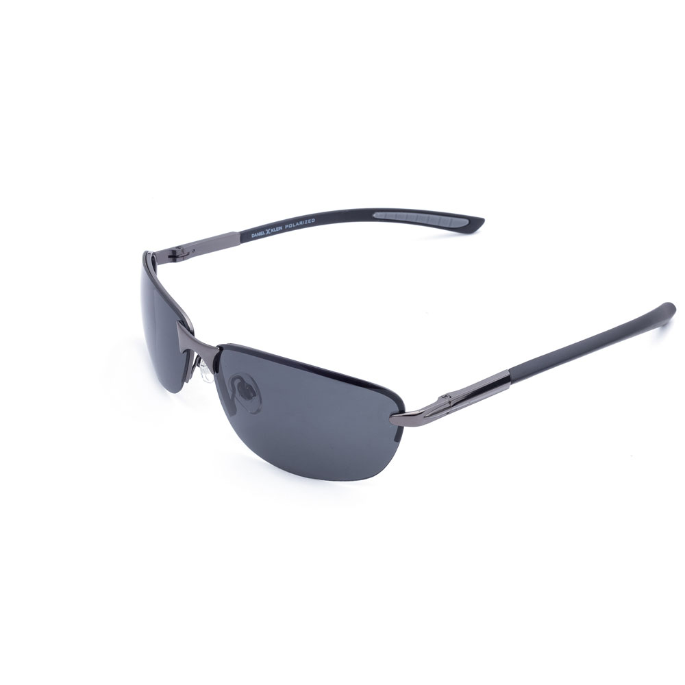 Ochelari de soare gri, pentru barbati, Daniel Klein Premium, DK3152-3