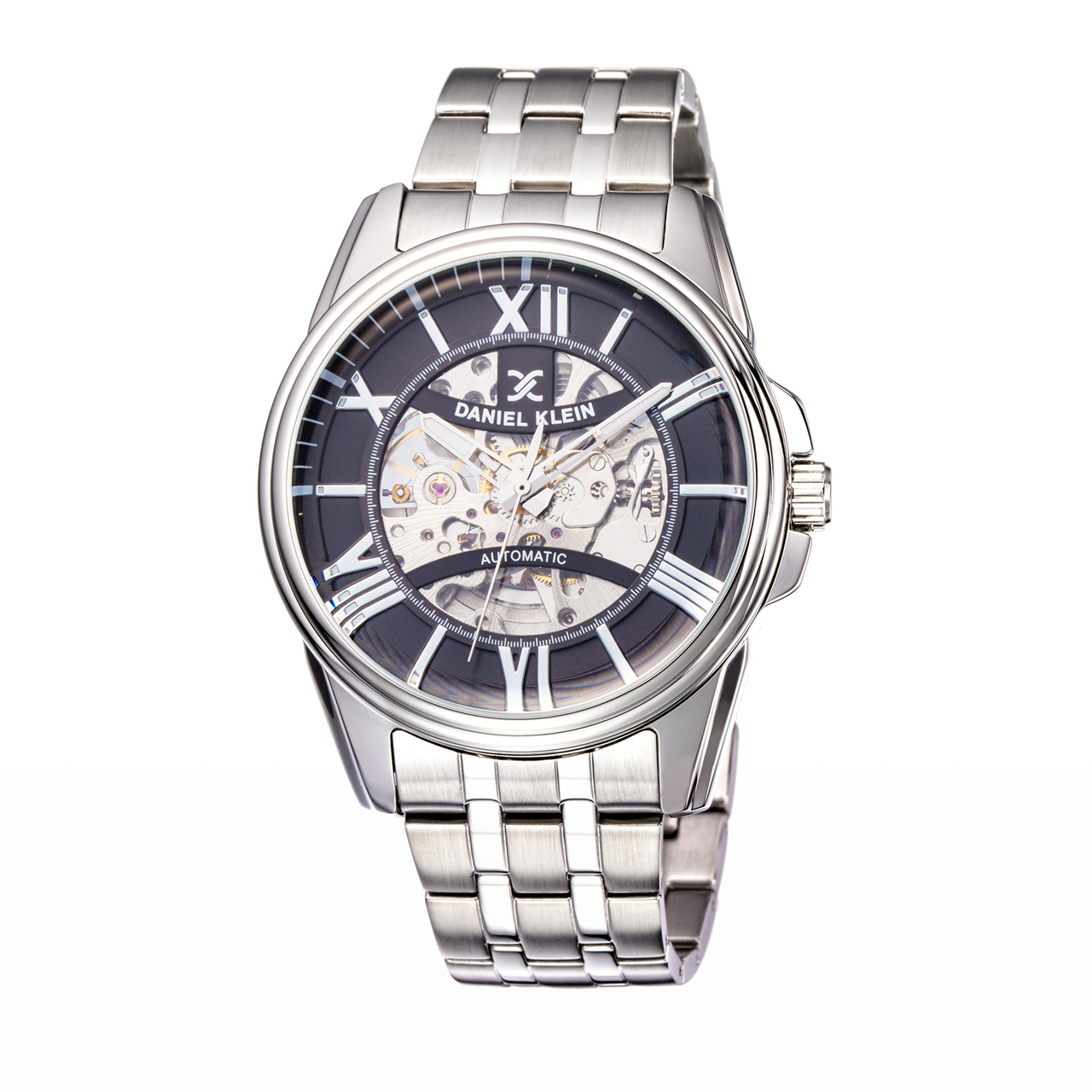 Daniel klein outlet skeleton watch