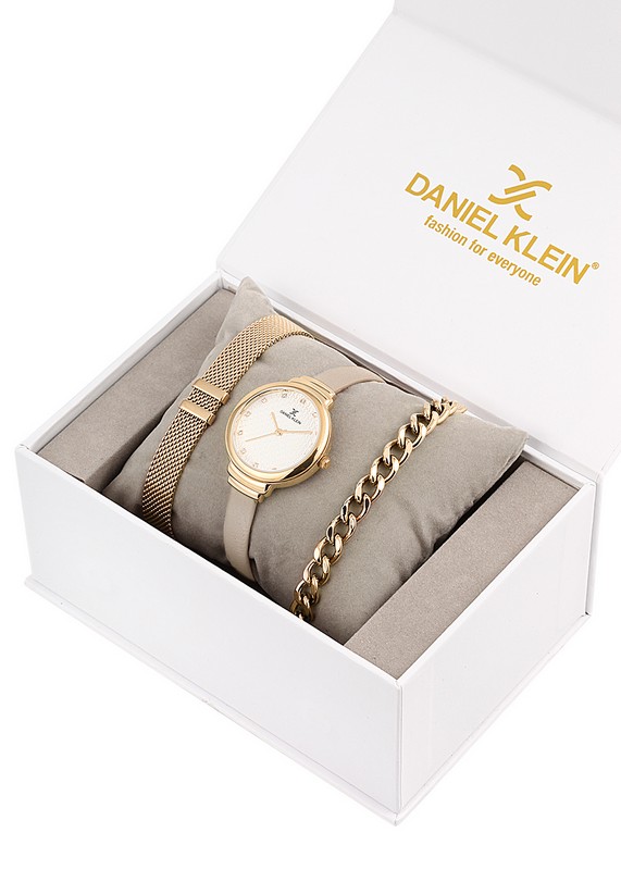 Ceas pentru dama, Daniel Klein Gift Set, DK11796-2