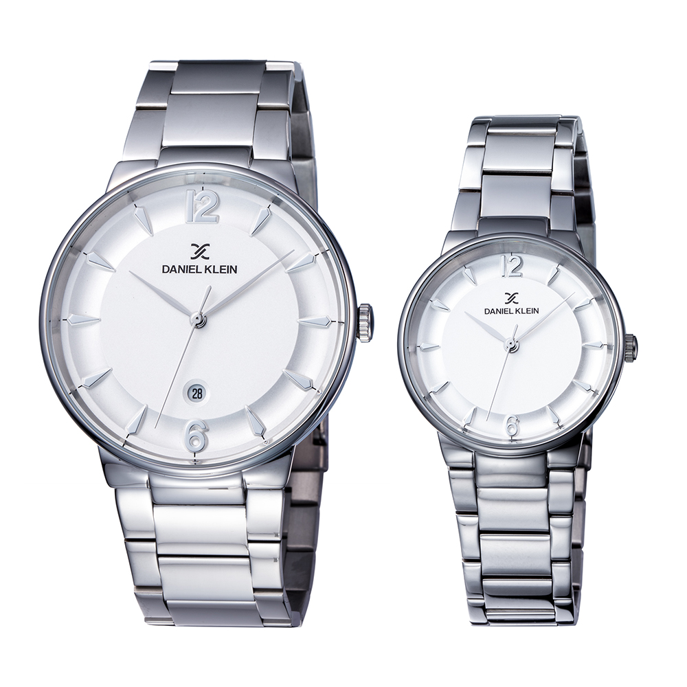 Set ceasuri pentru dama si barbati, Daniel Klein Pair, DK11976-1