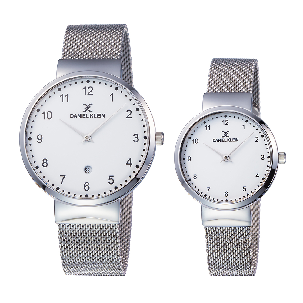 Set ceasuri pentru dama si barbati, Daniel Klein Pair, DK11977-1