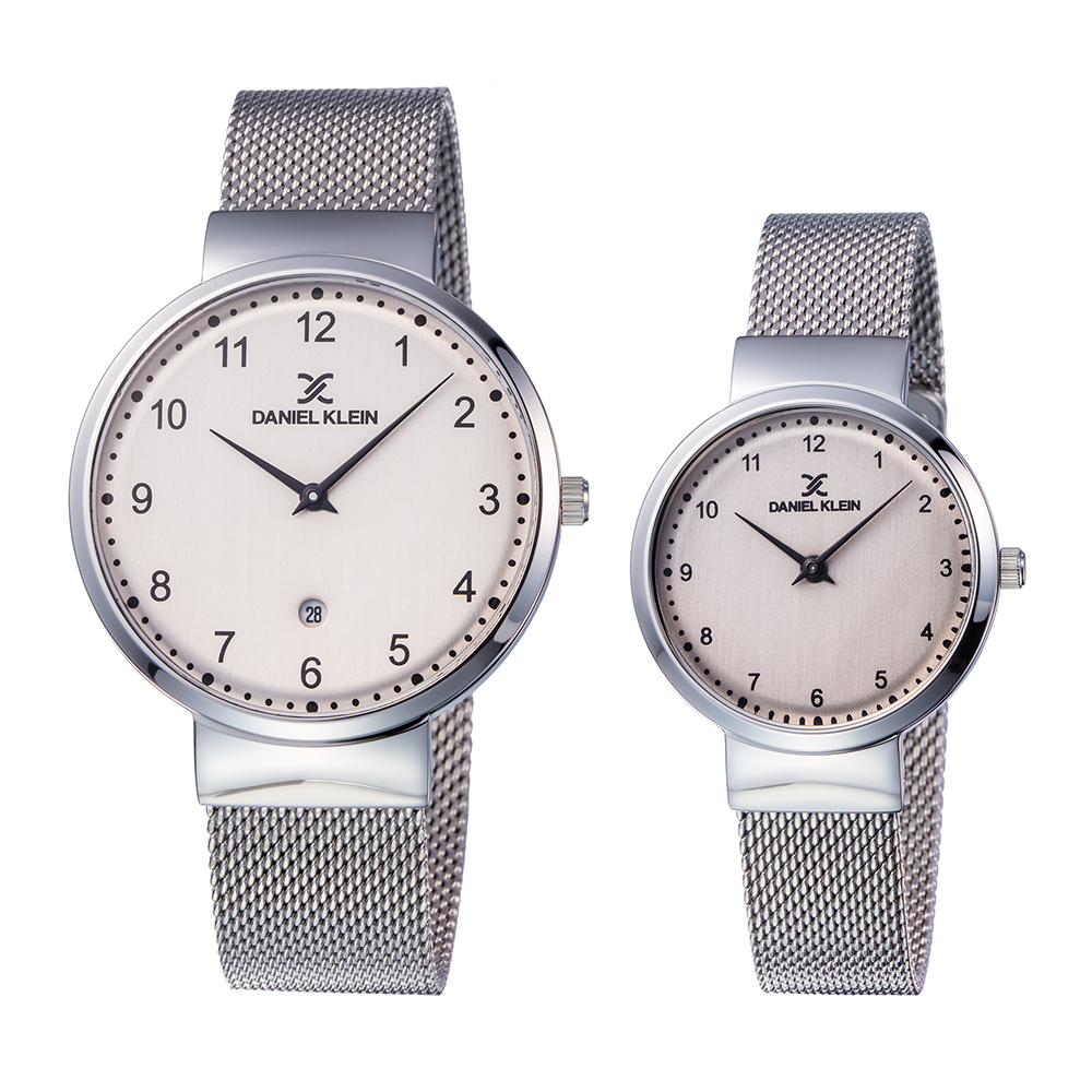 Set ceasuri pentru dama si barbati, Daniel Klein Pair, DK11977-5