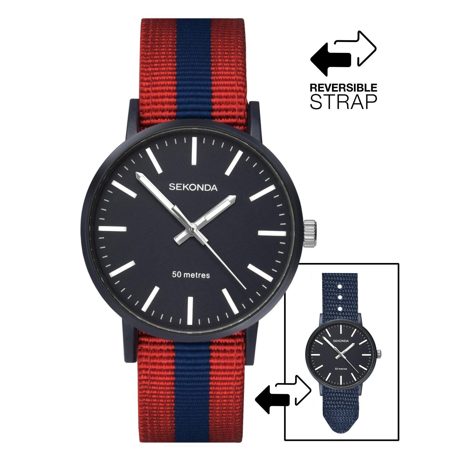 Ceas pentru barbati, sekonda reversible, 1582