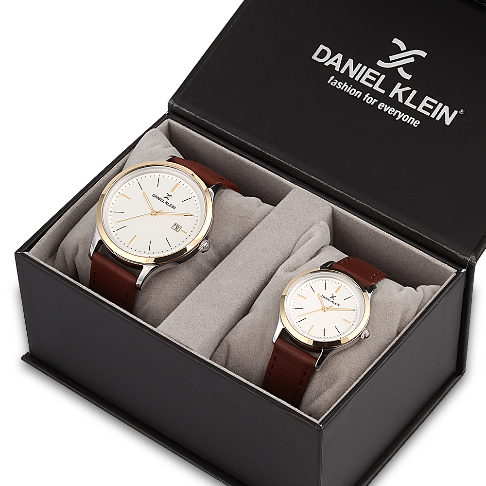 Set ceasuri pentru dama si barbati, Daniel Klein Pair, DK11787-6P