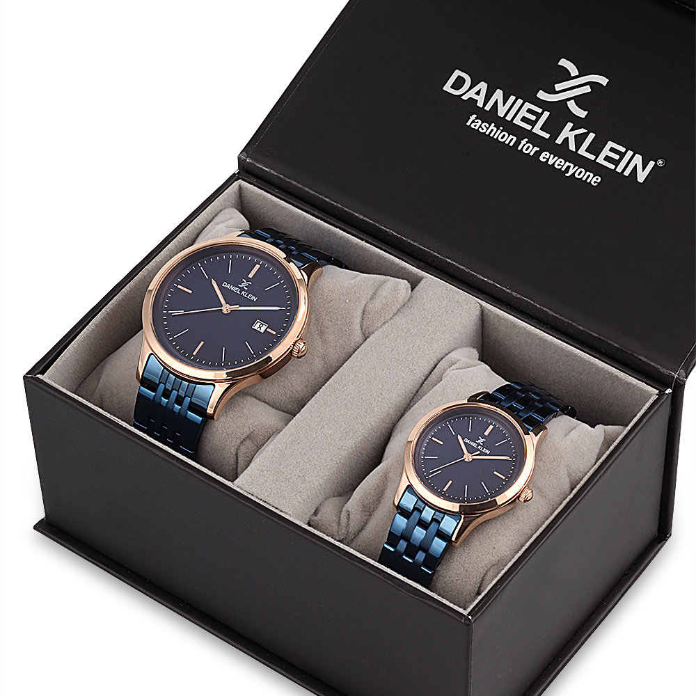 Set ceasuri pentru dama si barbati, Daniel Klein Pair, DK11789-3P