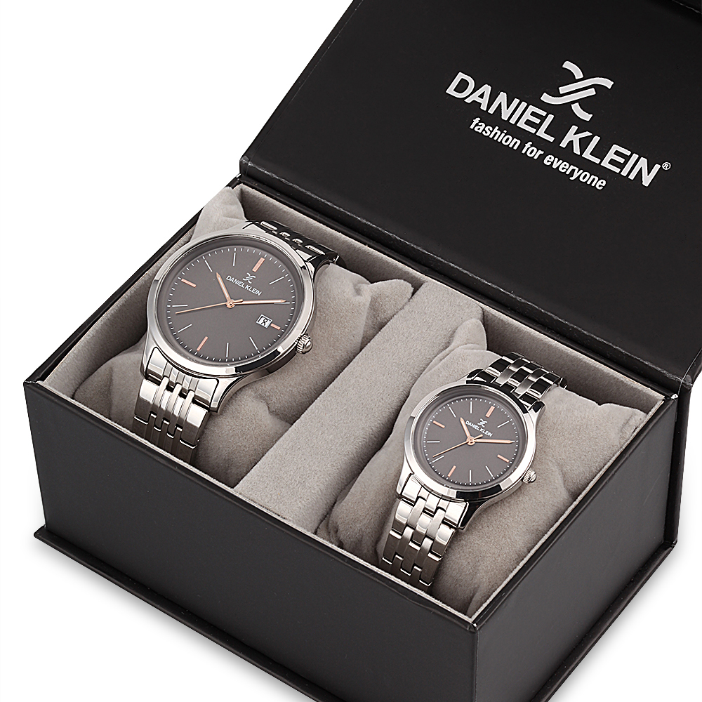 Set ceasuri pentru dama si barbati, Daniel Klein Pair, DK11789-4P