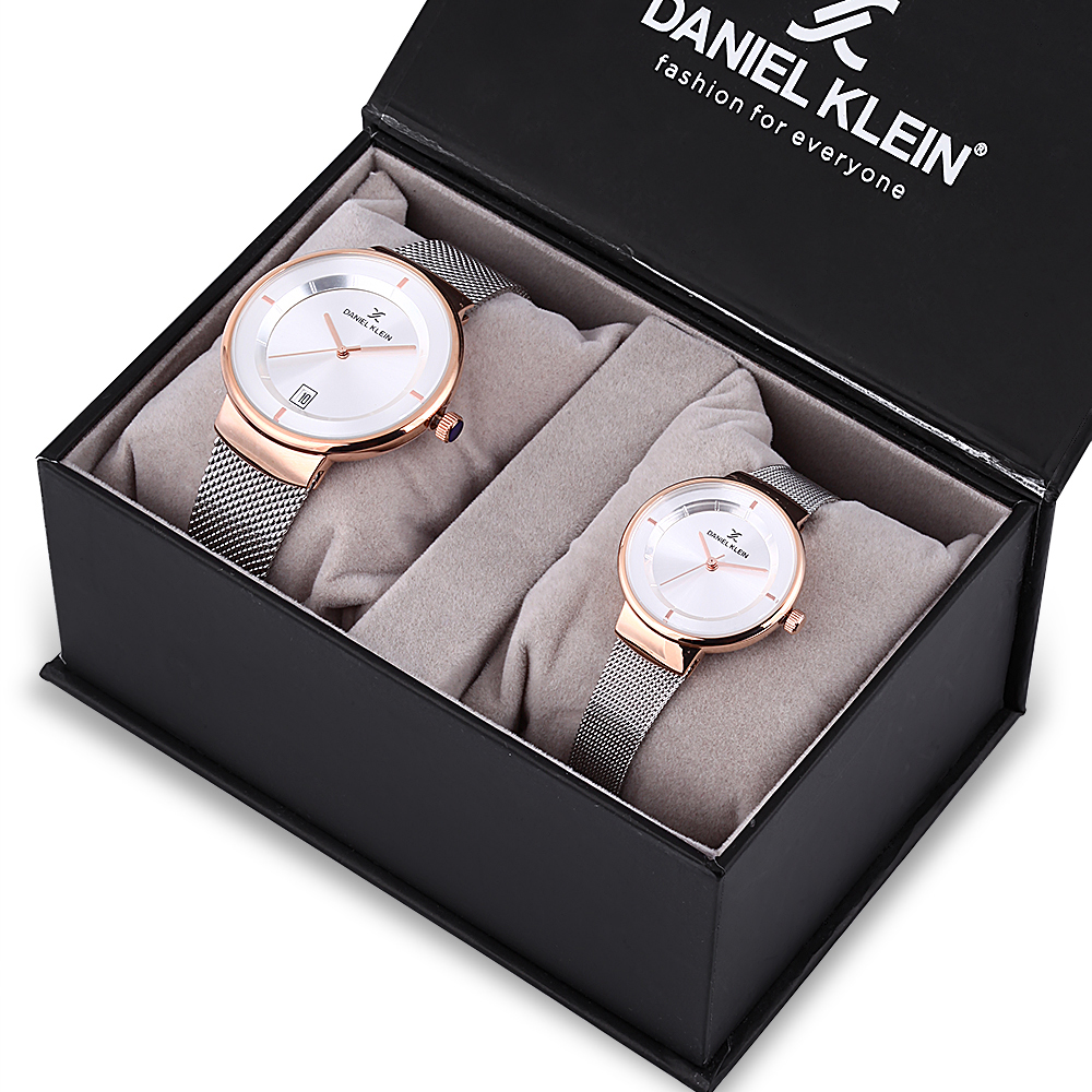 Set ceasuri pentru dama si barbati, Daniel Klein Pair, DK12241-3