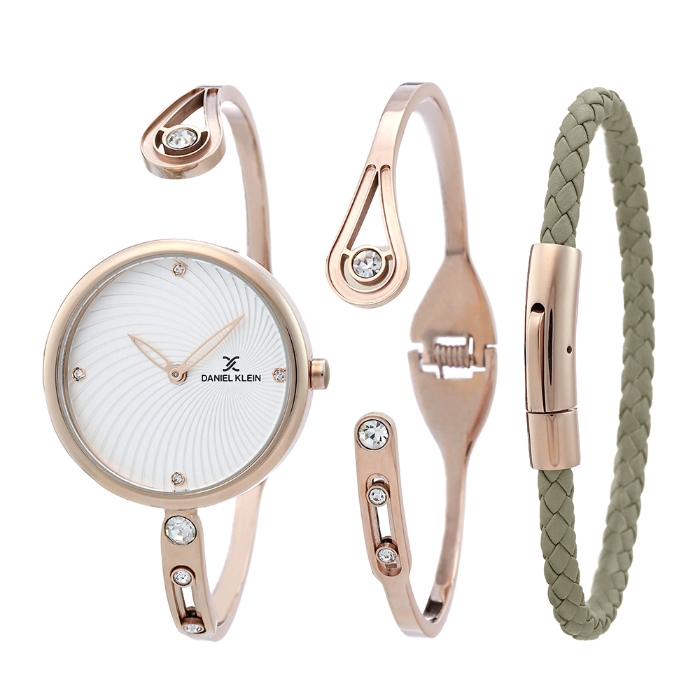 Ceas pentru dama, Daniel Klein Gift Set, DK.1.12325.4