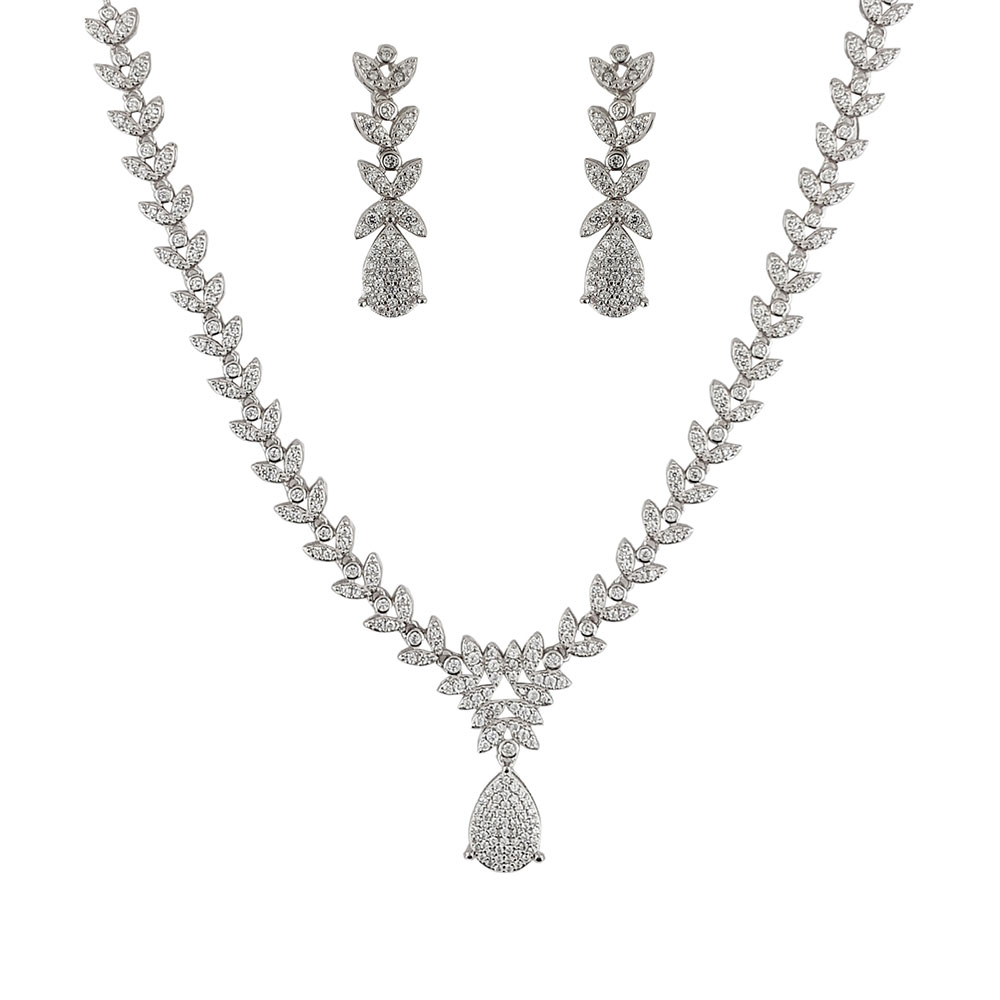 Set argint elegant Myriam cu zirconii albe albe imagine 2022 crono24.ro