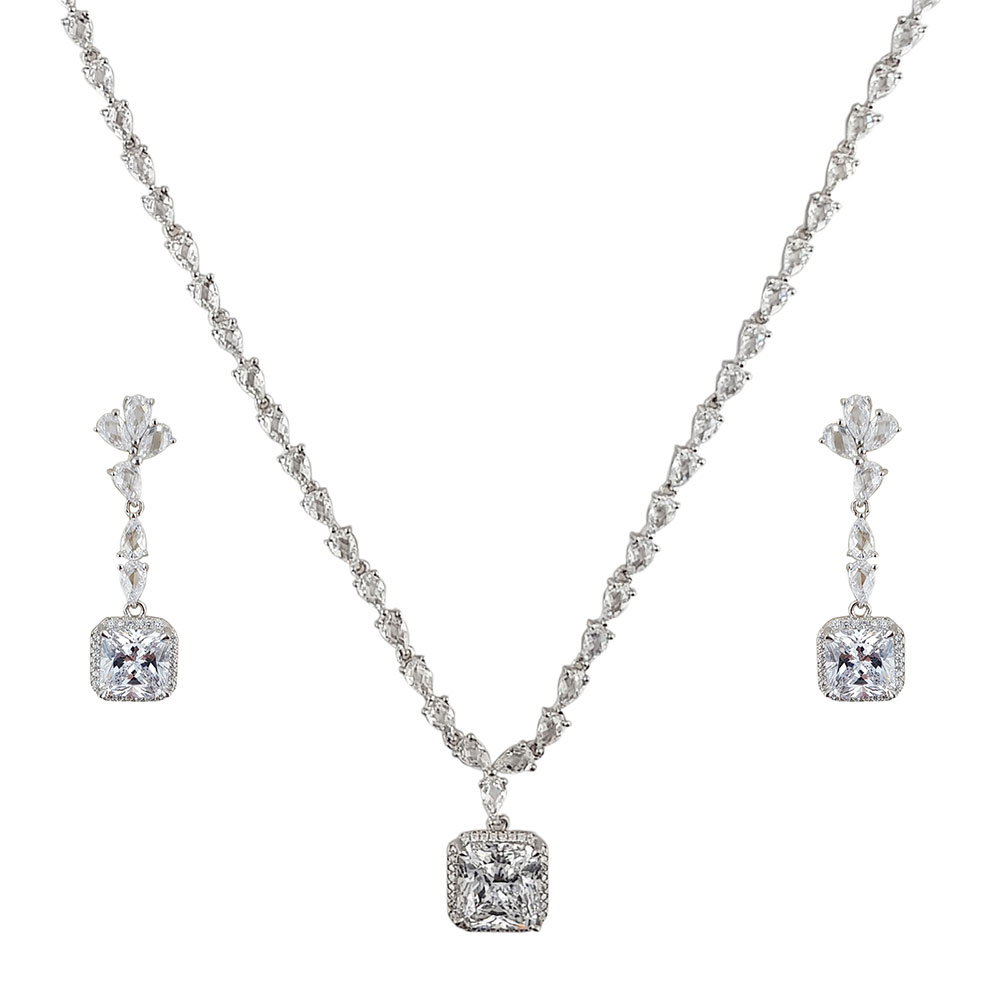 Set elegant din argint Magic Crystals argint imagine 2022 crono24.ro