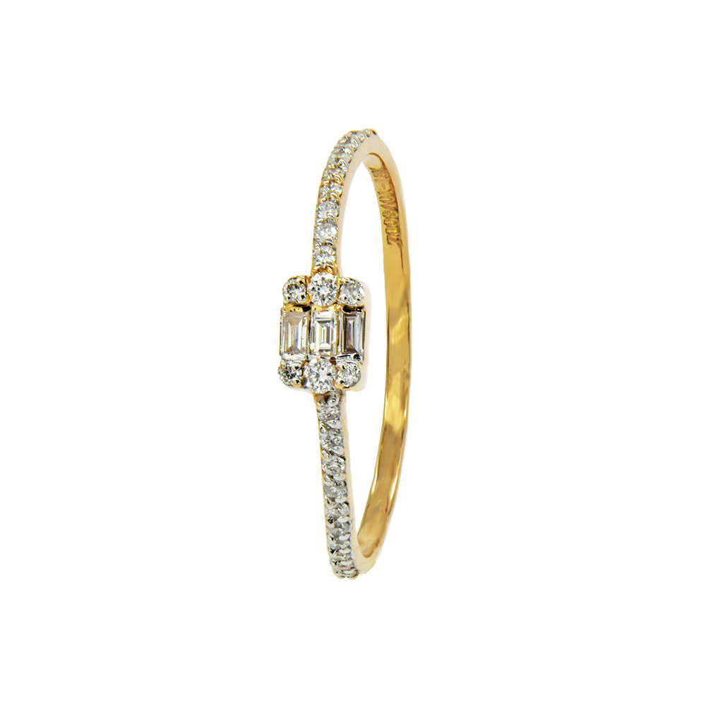 Inel de logodna din aur 750 Thia Diamond cu diamante de 0.04c si 0.12c