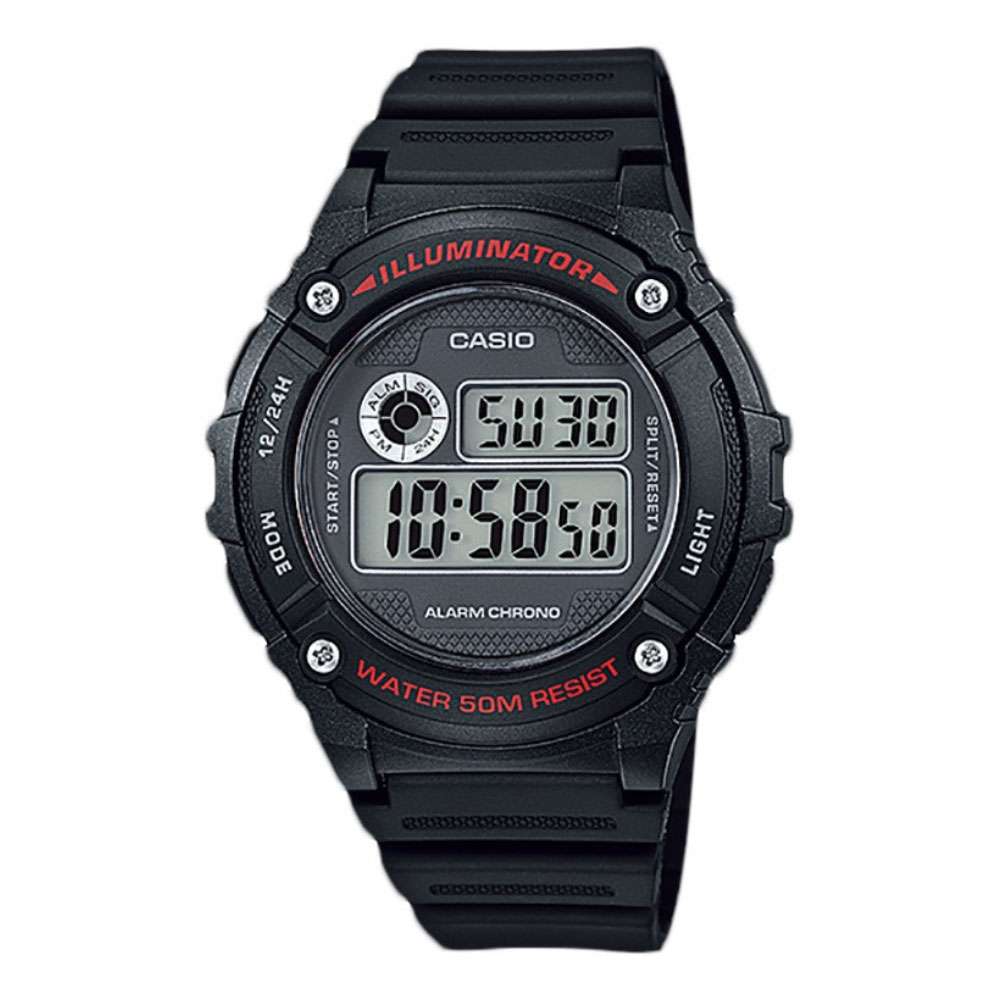 Ceas pentru barbati, Casio Digital, W-216H-1AVDF Bărbaţi imagine 2022 crono24.ro