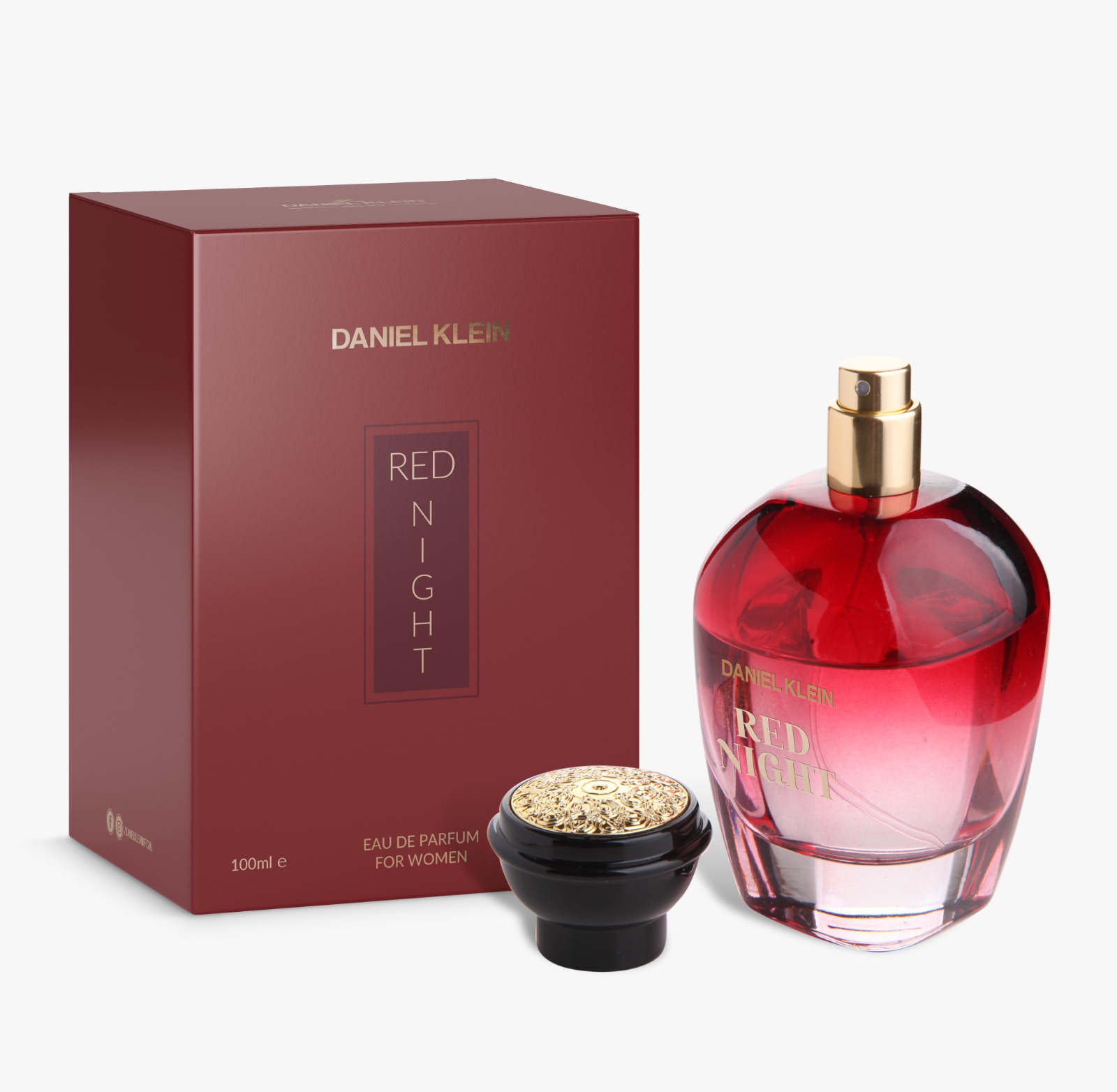 Eau de parfum pentru femei Daniel Klein Red Night Daniel imagine 2022 crono24.ro