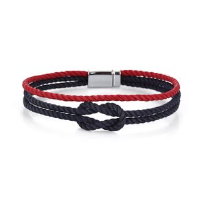 Bratara rosie, Daniel Klein, pentru barbati, din textil, DKLB.0614.07