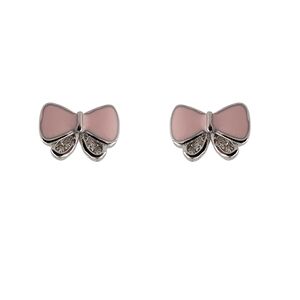 Cercei argint copii pink tie