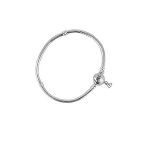 Bratara argint pentru talismane love, lungime 19 cm