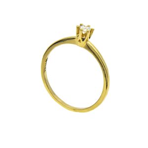Inel de logodna din aur 585 Thia Diamond cu diamant solitaire 0.10c