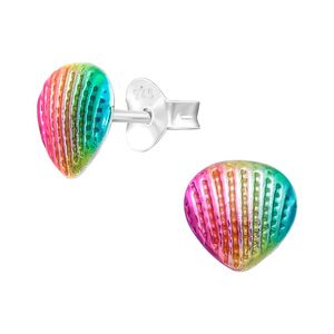 Cercei copii Shell multicolori