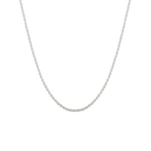 Lant argint simplu 45 cm Zora