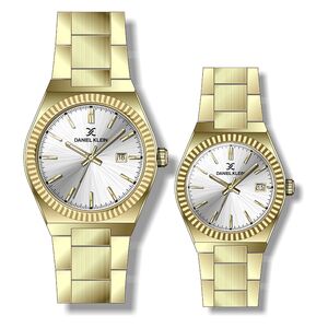 Set ceasuri pentru dama si barbati, Daniel Klein Pair, DK.1.13693.4