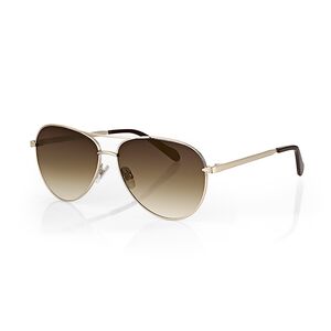 Ochelari de soare maro, pentru dama, Daniel Klein Sunglasses, DK4309-2