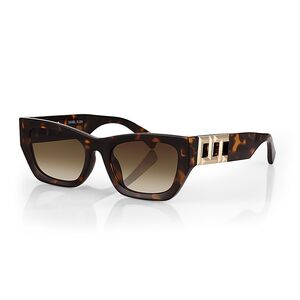Ochelari de soare maro, pentru dama, Daniel Klein Sunglasses, DK4310-3
