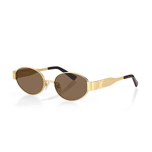 Ochelari de soare maro, pentru dama, Daniel Klein Sunglasses, DK4326-2