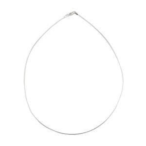 Lant argint fix 45 cm  Omero