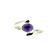 Inel India, din Argint 925 si ametist, m51