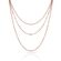 Lant auriu rose, Freelook, pentru dama, din otel inoxidabil, FRJ.3.6004-3