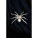 Brosa argint shiny spider cu perla si zirconii albe