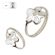Inel argint floare sidef Thia marimea 53