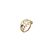 Inel aur 585 Thia stil coroana cu zirconii albe marime 53
