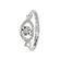 Inel de logodna din aur 750 Thia Diamond cu diamante de 0.03 ct si 0.11 ct.
