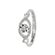 Inel de logodna din aur 750 Thia Diamond cu diamante de 0.03 ct si 0.11 ct.