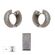 Set argint elegant cu zirconii albe Thia