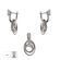 Set argint elegant Thia