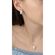 Set argint elegant cu zirconii albe Thia