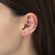 Cercei argint 925 Thia ear cuff cu stea si zirconii