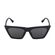 Ochelari de soare negri, pentru dama, Daniel Klein Trendy, DK3261-2