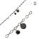 Bratara argint 925 Brania Black