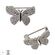 Brosa argint 925 Nabi zirconii