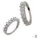 Inel argint elegant zirconii Thia marimea 53
