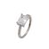 Inel argint logodna zirconii Thia marime 52