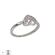 Inel argint 925 Dila zirconii, marime 53